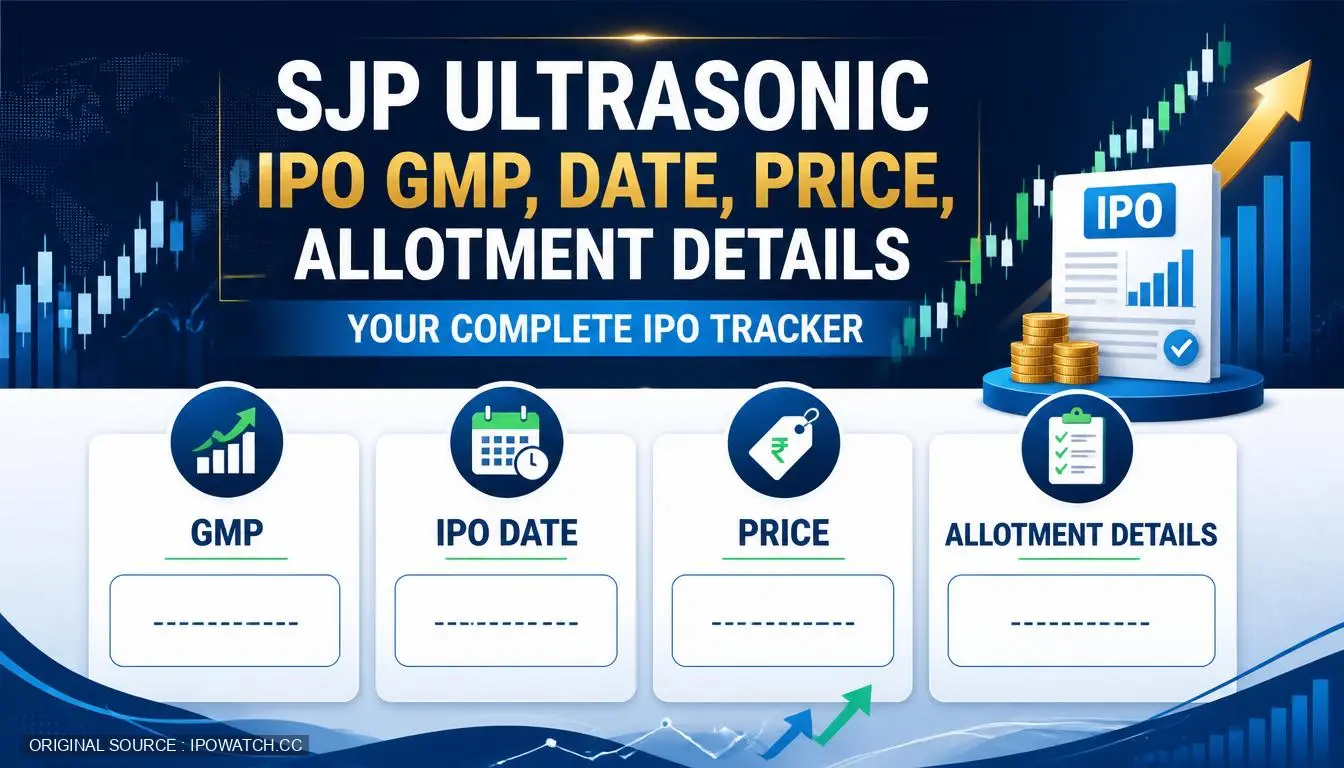 SJP Ultrasonic IPO GMP, Date, Price, Allotment Details