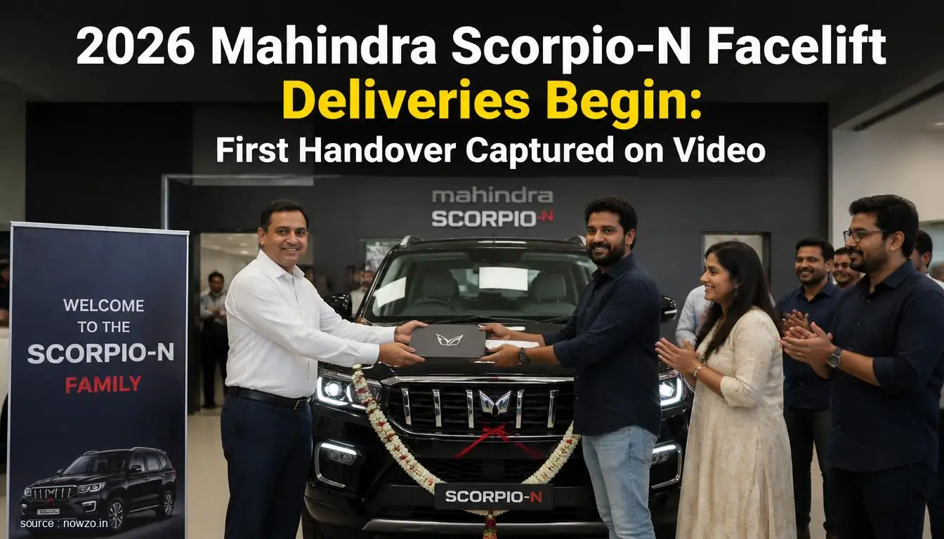 2026 Mahindra Scorpio-N Facelift Deliveries Start — General news