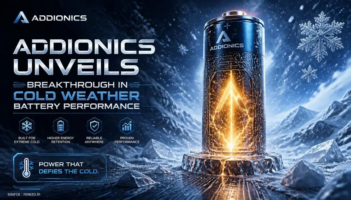 Addionics Low Temperature Battery Technology Innovation