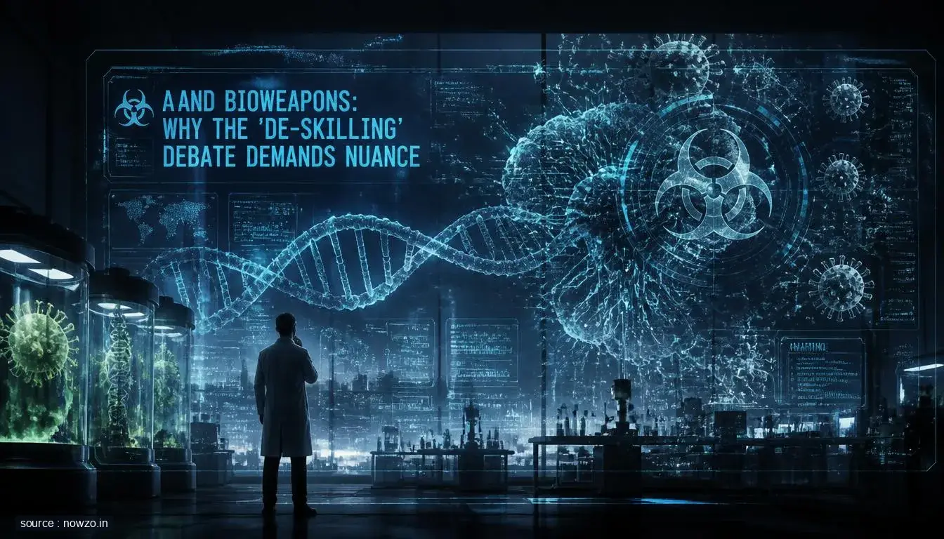 AI and Bioweapons: Why the 'De-skilling' Debate Demands Nuance