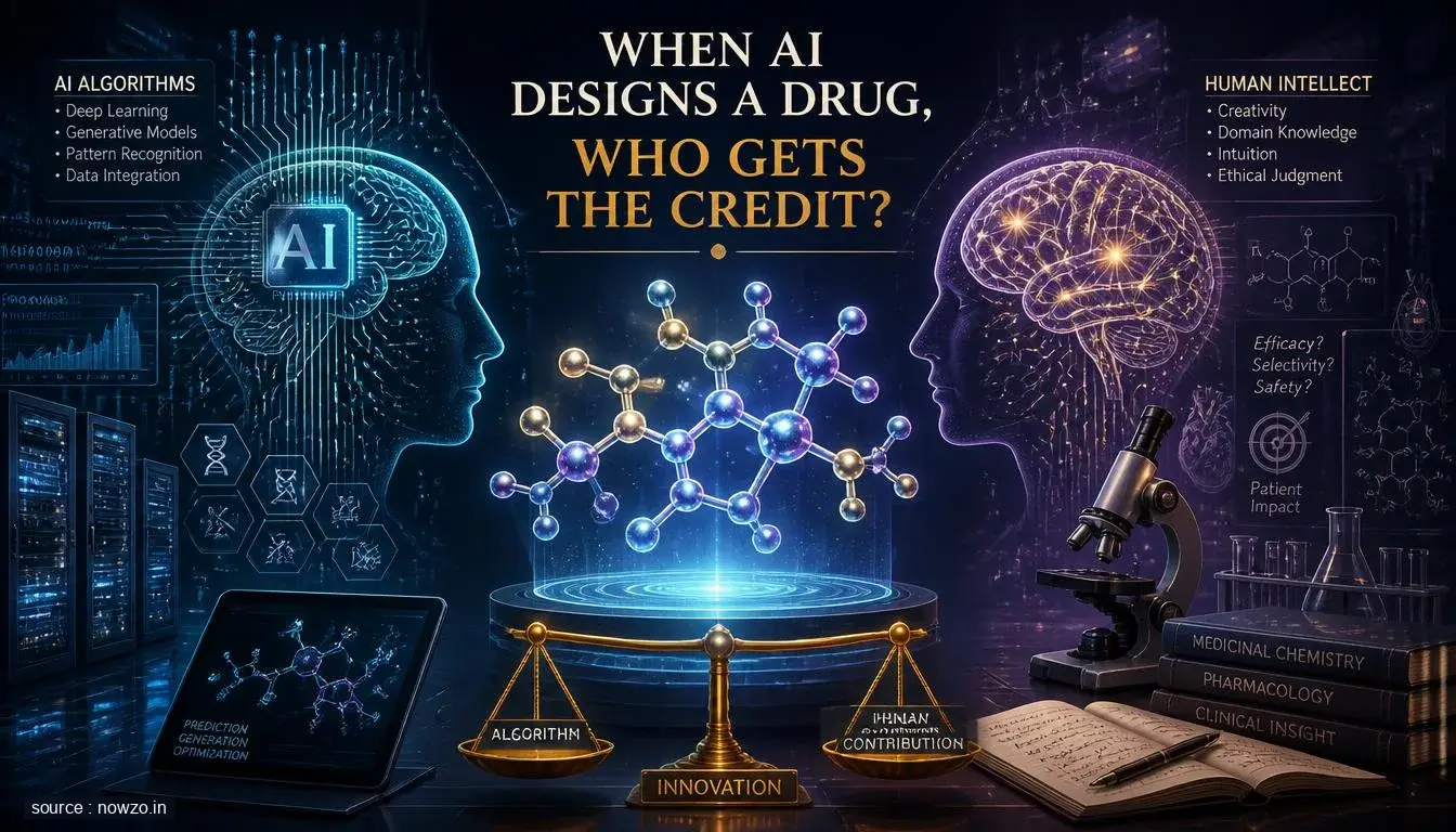 AI Drug Design: Who Gets the Credit?