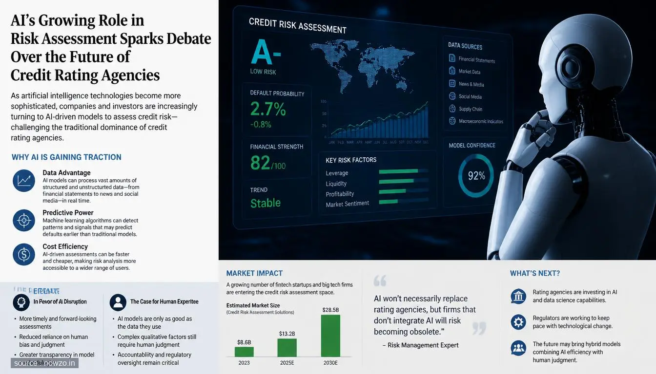 AI Risk Prediction vs Credit Rating Agencies — Finance news