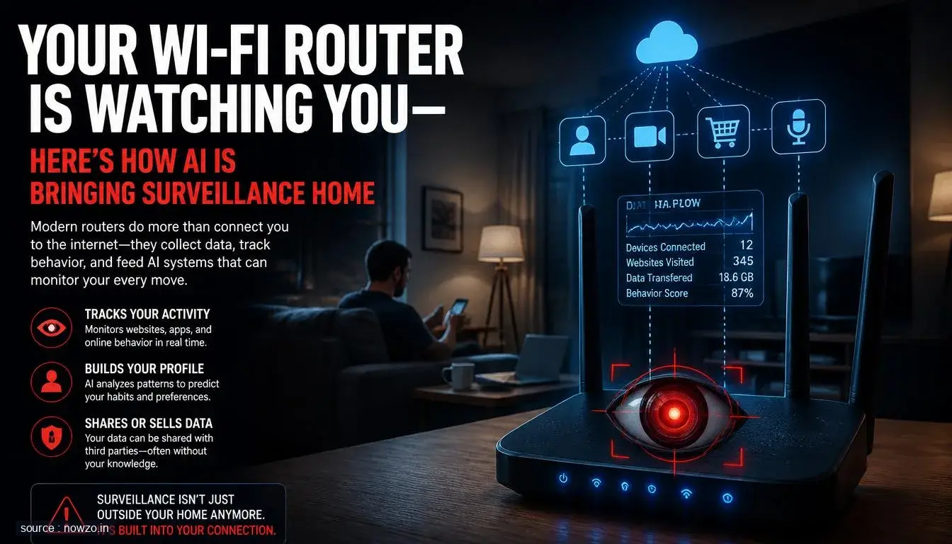 AI Wi-Fi Router Surveillance: Privacy Risks Explained — Technology news