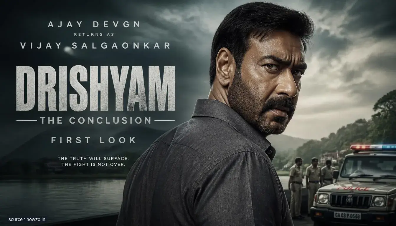 Ajay Devgn Returns as Vijay Salgaonkar in Drishyam: The Conclusion First Look