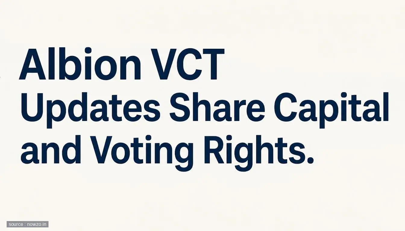 Albion VCT Updates Share Capital and Voting Rights