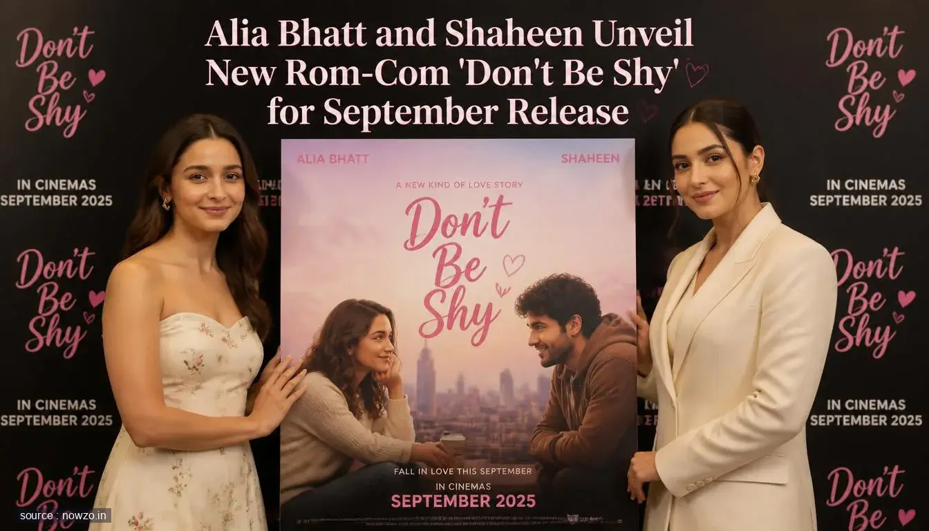 Alia Bhatt Shaheen Rom-Com Don't Be Shy September Premiere — Entertainment news