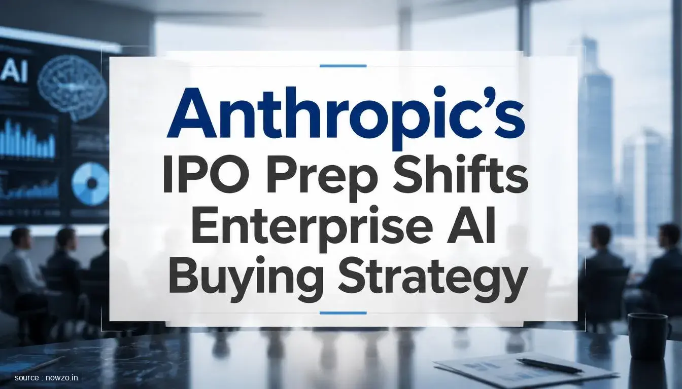 Anthropic IPO Enterprise AI Infrastructure Strategy — Technology news