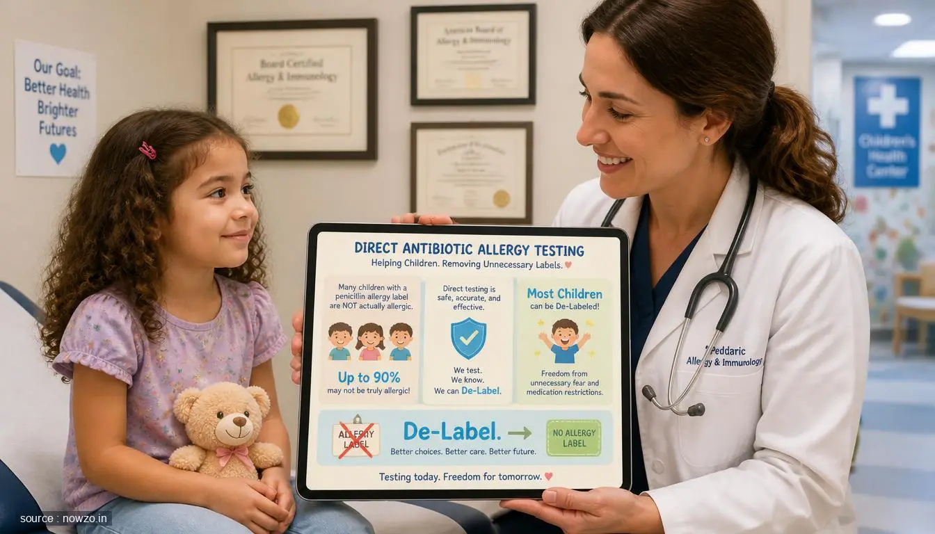 Antibiotic Allergy Testing De-labels Most Children — Health news