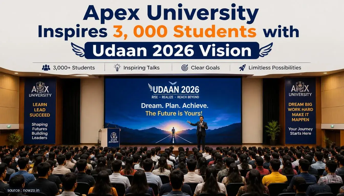 Apex University Udaan 2026 Future-Ready India Education