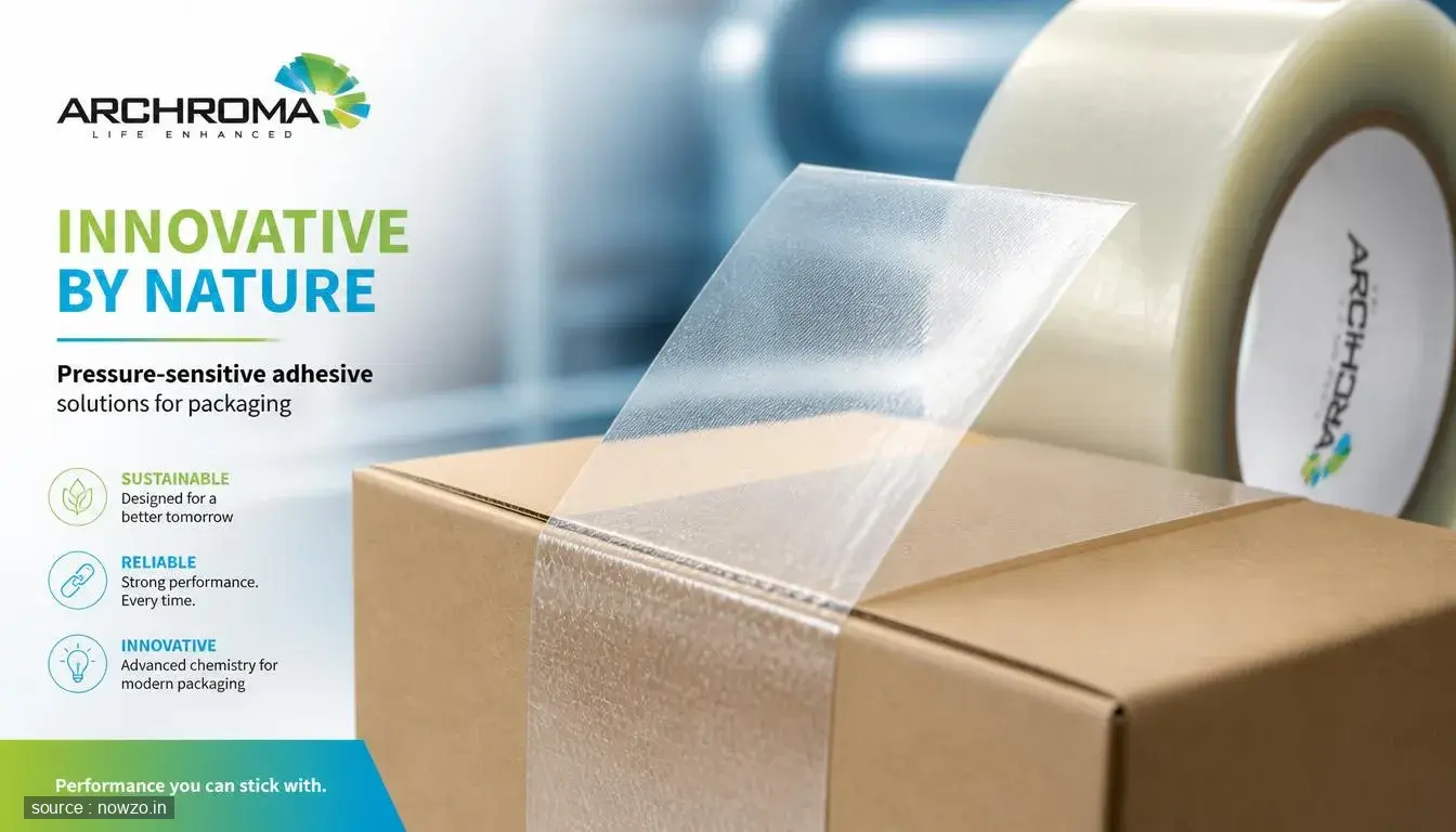 Archroma introduces new pressure-sensitive adhesive for packaging
