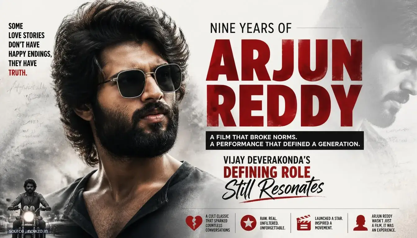 Arjun Reddy 9th Anniversary: Vijay Deverakonda Iconic Role — Entertainment news