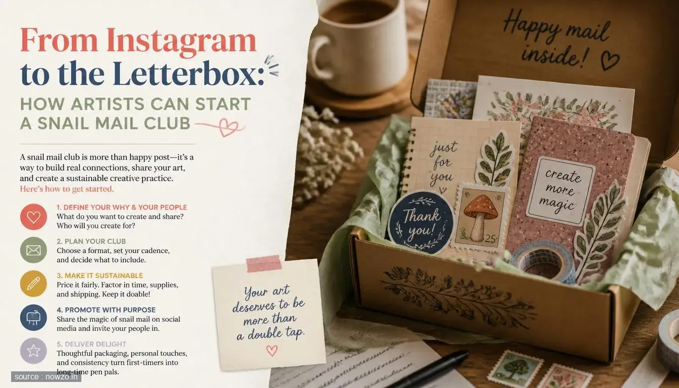 How Artists Can Start a Snail Mail Club — General news