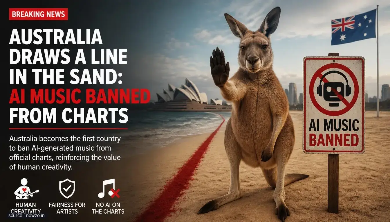 Australia Bans AI-Generated Music from Official Charts — Entertainment news