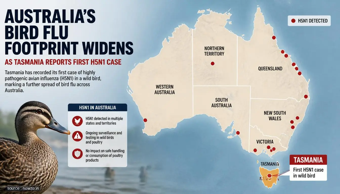 Australia Bird Flu: Tasmania Reports First H5N1 Case — Health news