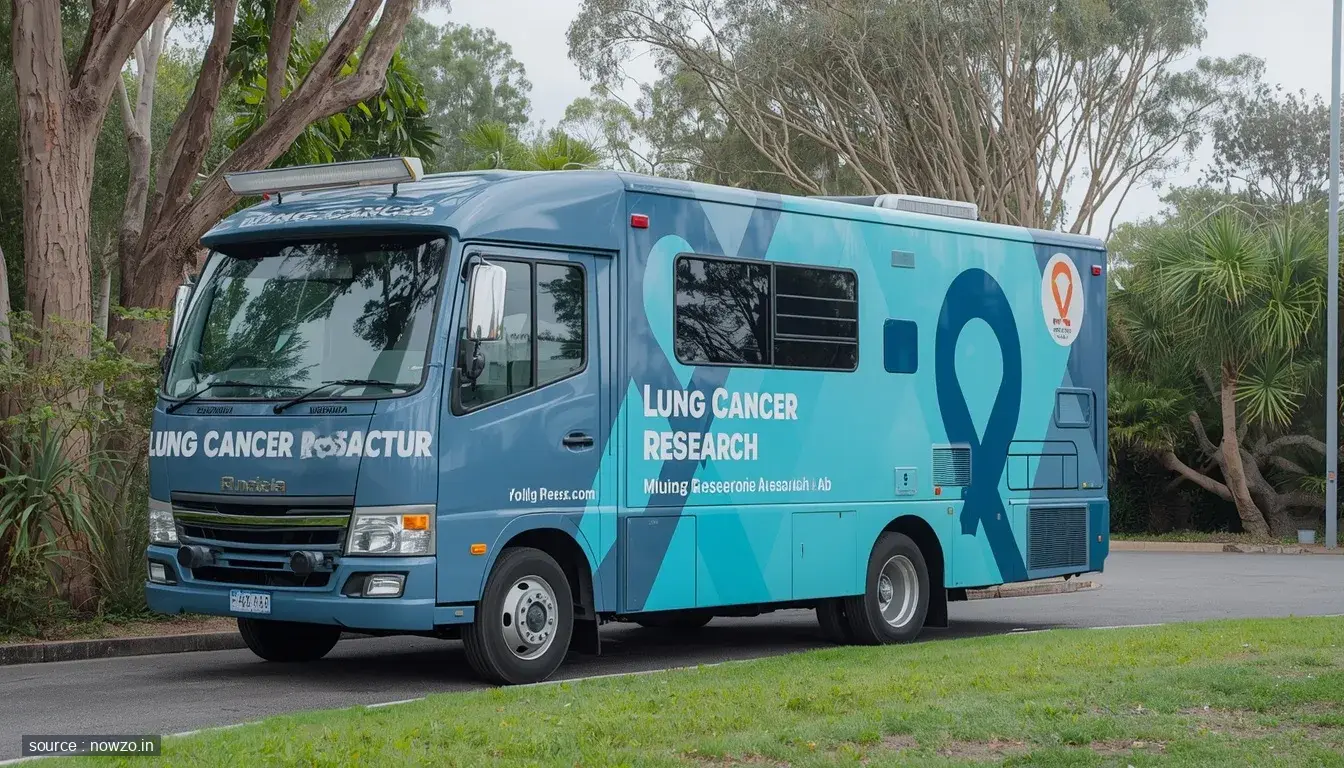 Australia Mobile Lung Cancer Research Truck Early Detection — Health news