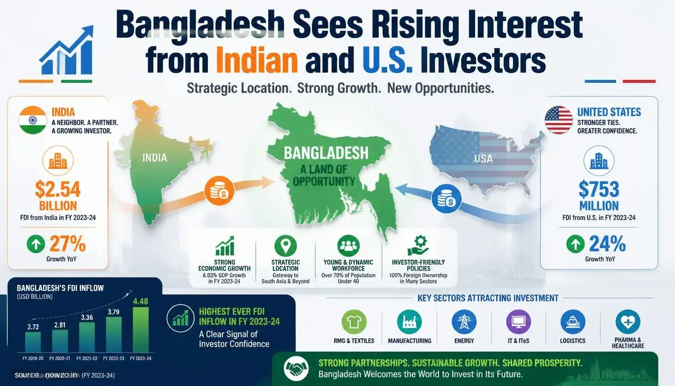 Bangladesh Investment Interest from India and U.S. Businesse