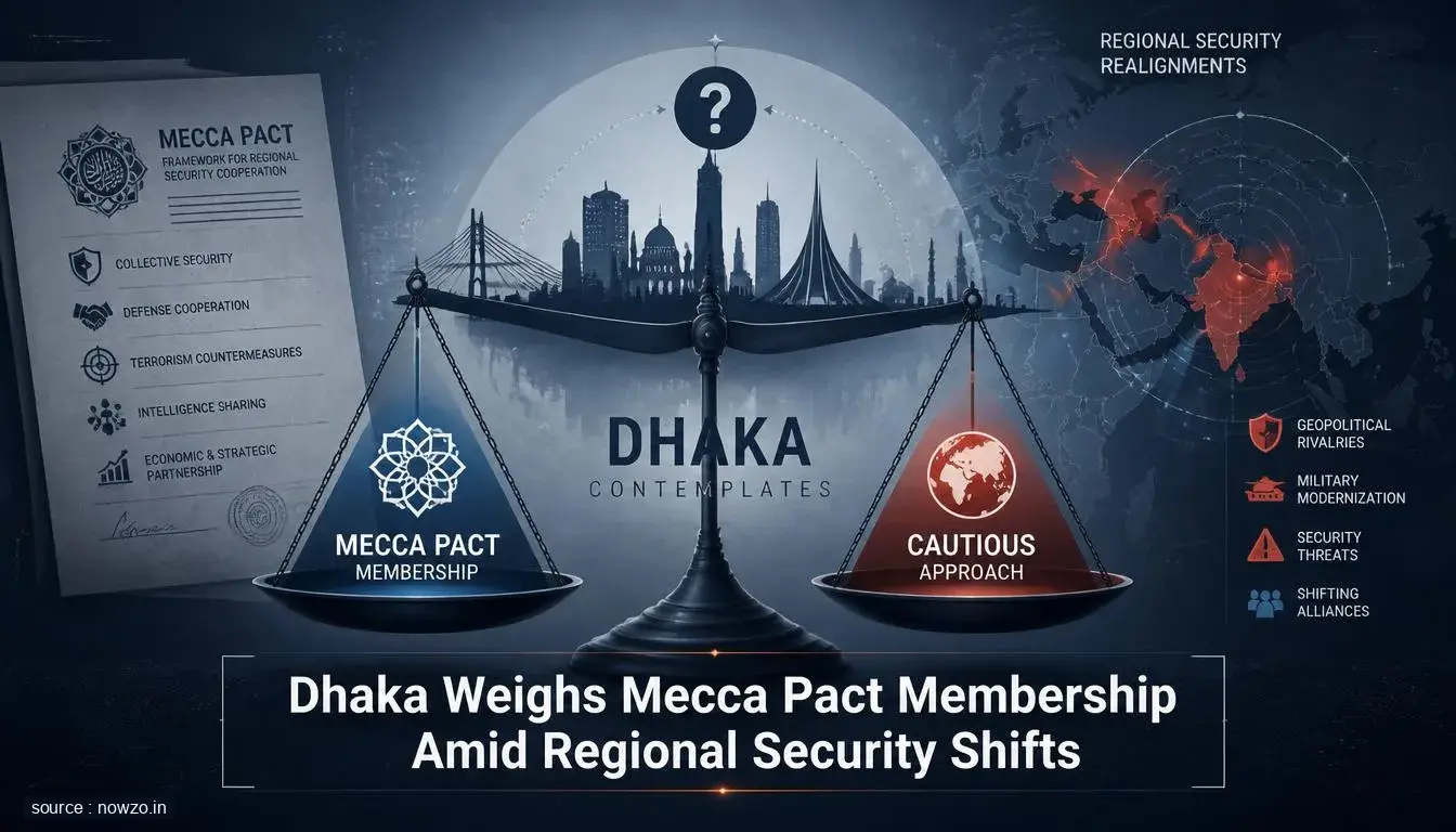 Dhaka Weighs Mecca Pact Membership Amid Regional Security Shifts