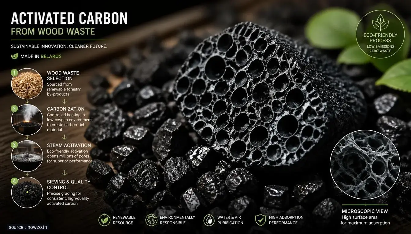 Belarus Activated Carbon Technology Wood Waste Innovation