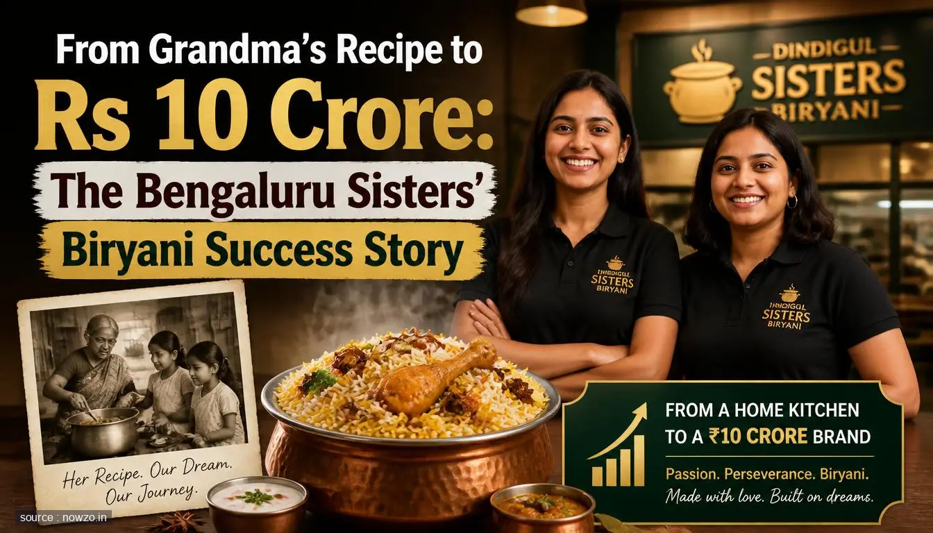 Bengaluru Sisters Turn Rs 5 Lakh Into Rs 10 Crore Biryani Bu — Business news