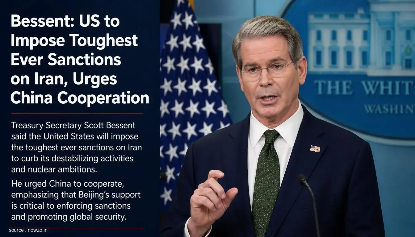US Iran Sanctions: Bessent Announces Toughest Measures — Politics news