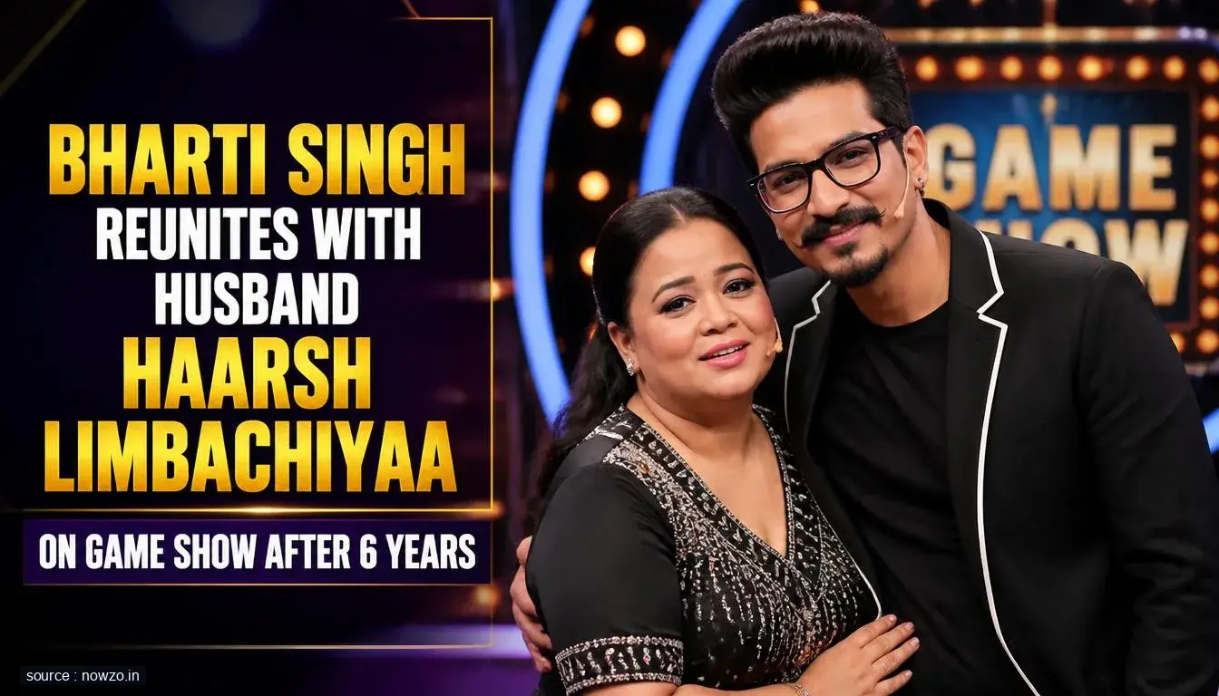 Bharti Singh Haarsh Limbachiyaa Reunion Indian Game Show — Entertainment news