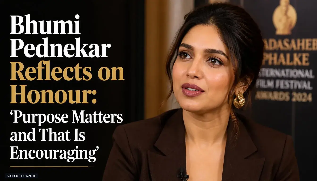 Bhumi Pednekar on Honour: Purpose Matters — Entertainment news