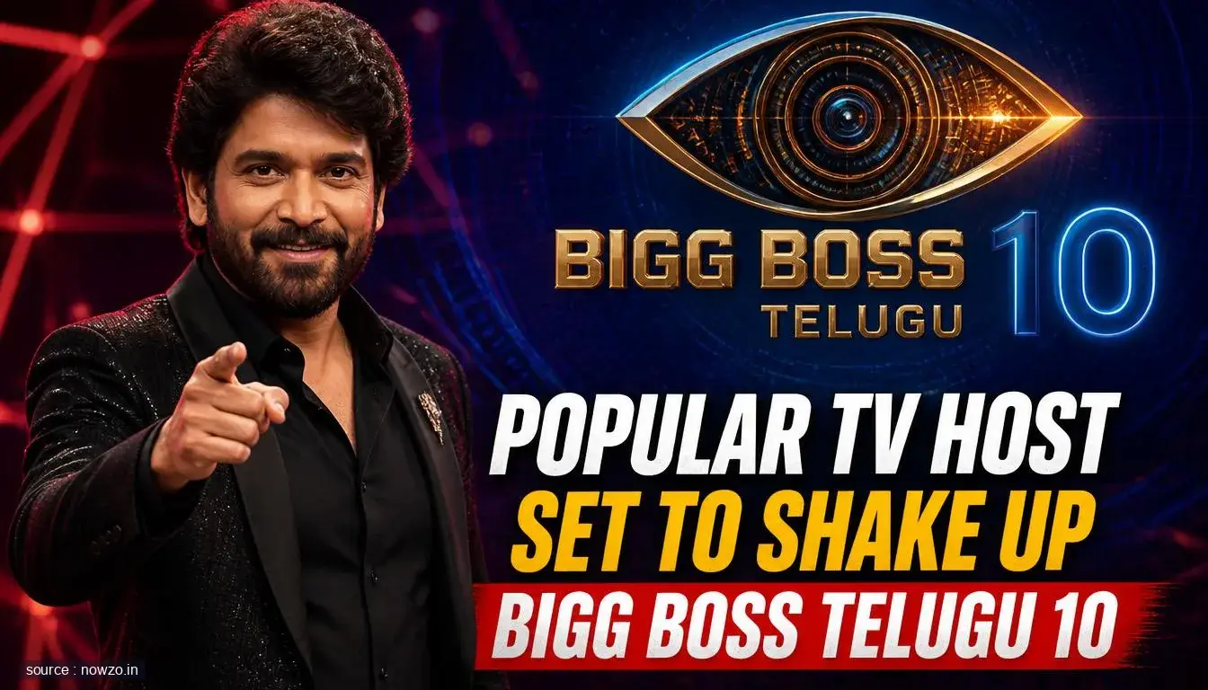 Bigg Boss Telugu 10 New Contestant TV Host Entry — Entertainment news
