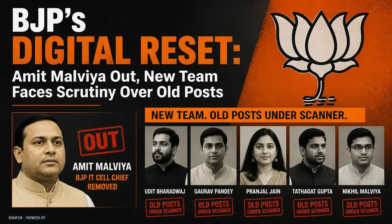 BJP Digital Reset: Amit Malviya Out, New Team Scrutiny — Politics news