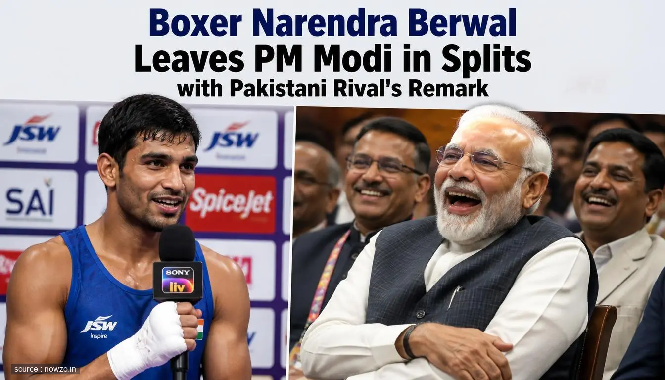 Boxer Narendra Berwal Leaves PM Modi in Splits with Pakistani Rival's Remark