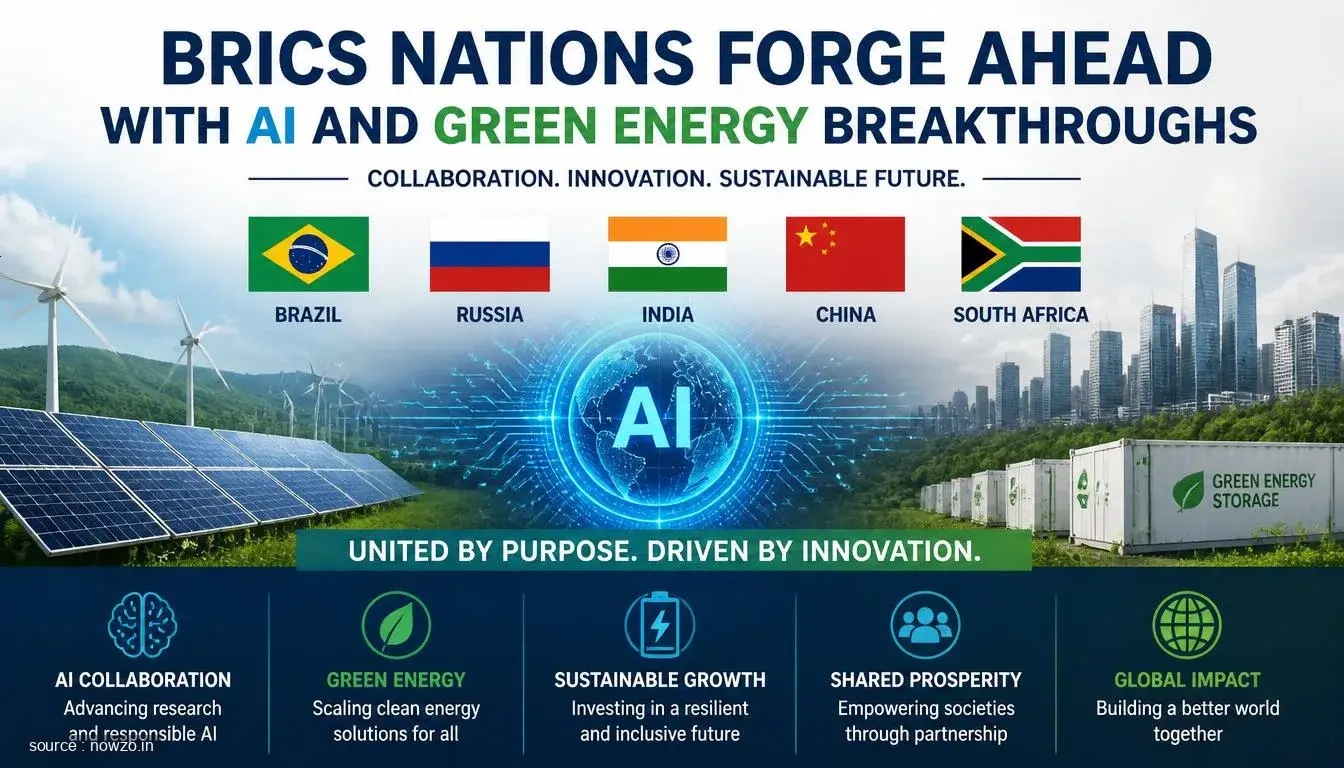 BRICS Nations Forge Ahead with AI and Green Energy Breakthroughs