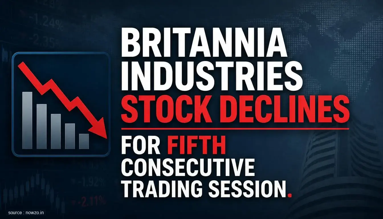 Britannia Industries Stock Falls for Fifth Straight Session — Business news