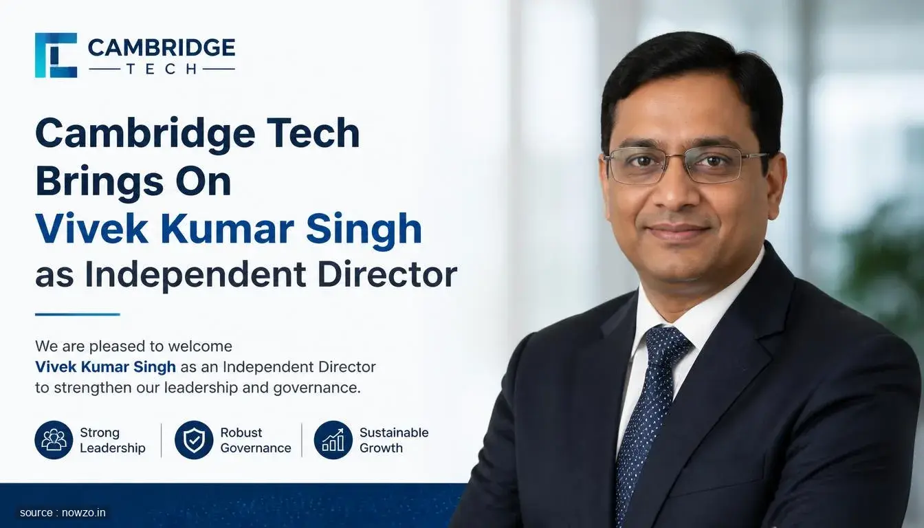 Cambridge Technology Appoints Vivek Kumar Singh Director — Business news