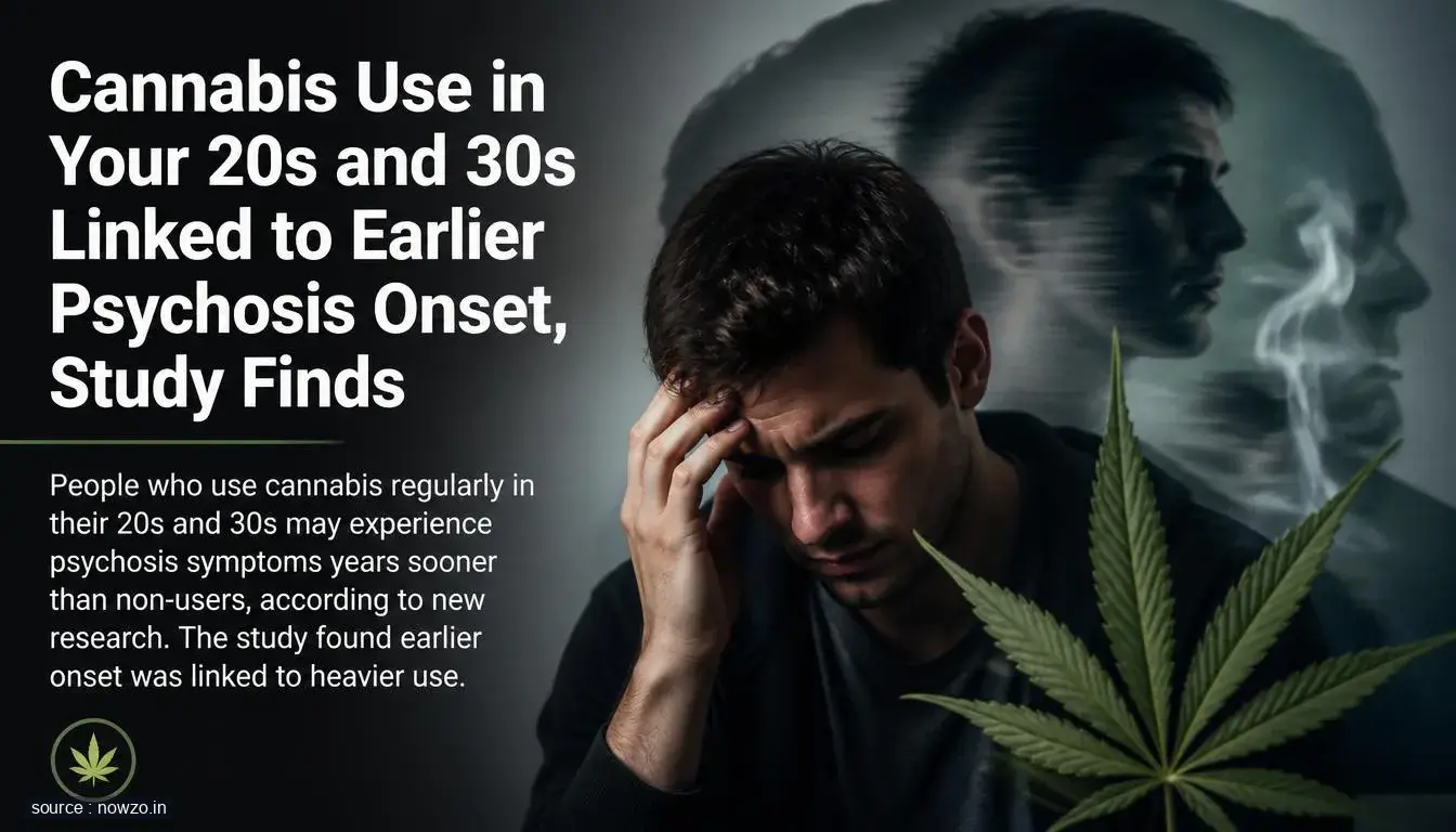 Cannabis Use in 20s, 30s Linked to Earlier Psychosis Onset — Health news