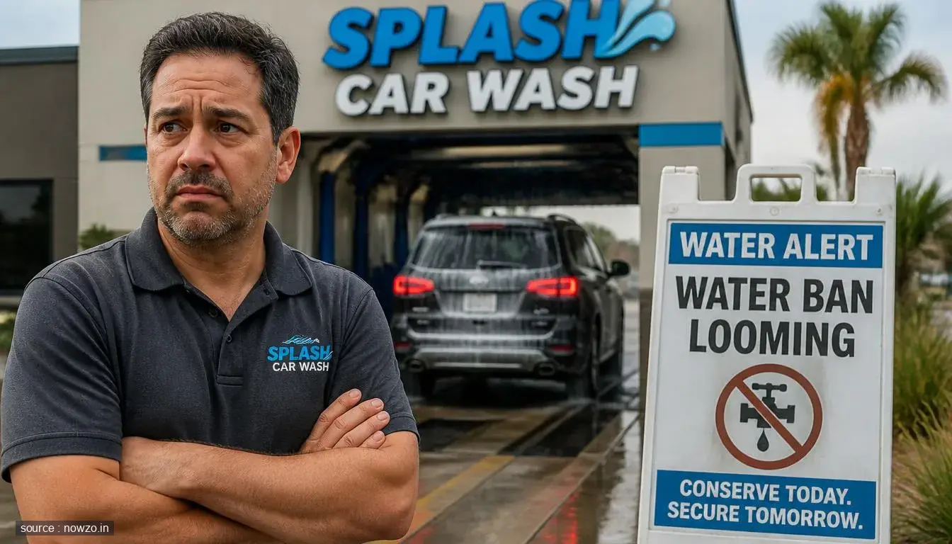 Car Wash Water Ban Worries: Business Impact Concerns