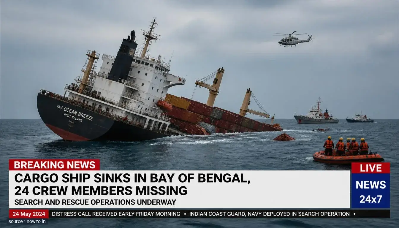 Panama-flagged Cargo Ship Sinks Off Odisha Coast — World news