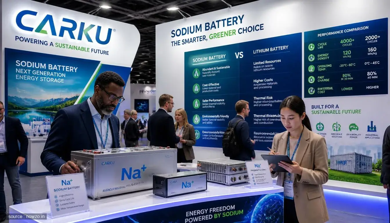 CARKU Expands in Europe with Sodium-Ion Battery Technology