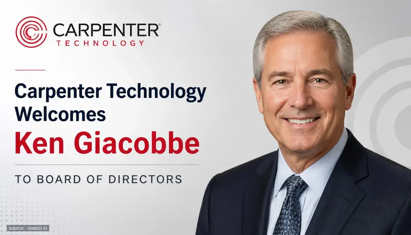 Carpenter Technology Appoints Ken Giacobbe to Board — Business news
