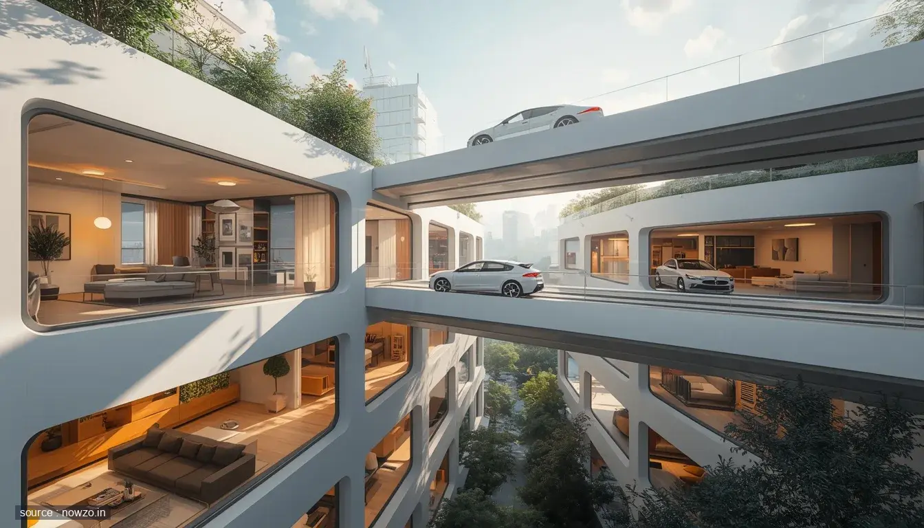 Car Upstairs Garage Living Space Design Innovation — General news