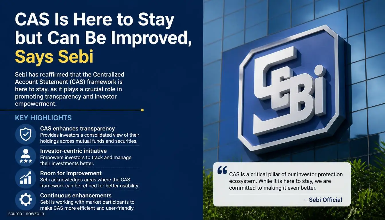CAS Here to Stay, Can Be Improved: Sebi — Finance news