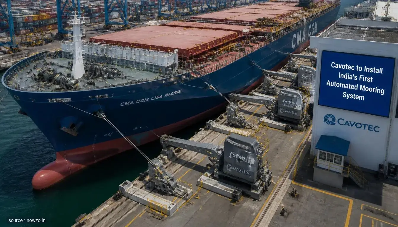 Cavotec to Install India’s First Automated Mooring System — Technology news