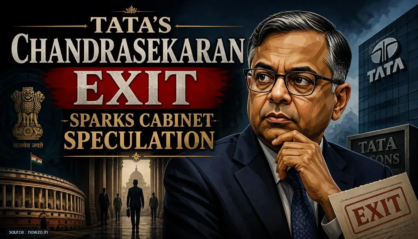 Chandrasekaran Modi Cabinet Speculation After Tata Exit — Business news