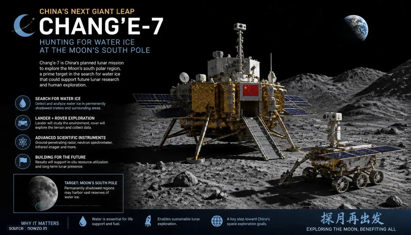 China's Chang'e-7 Moon Mission to Hunt for Water Ice — Science news