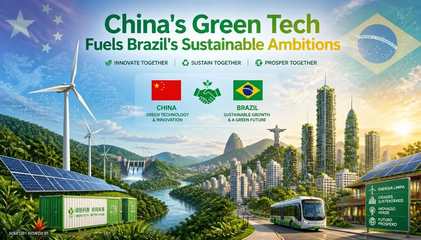 China Green Technology Powers Brazil Sustainable Development — World news