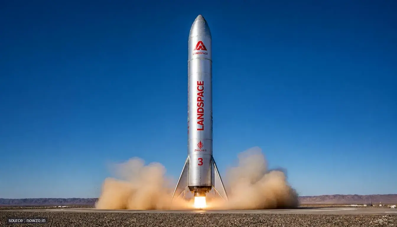 LandSpace Zhuque-3 Rocket Landing Success — Science news