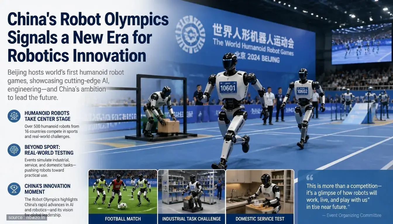 China Robot Olympics: Rise of Robotics Competitions — Technology news