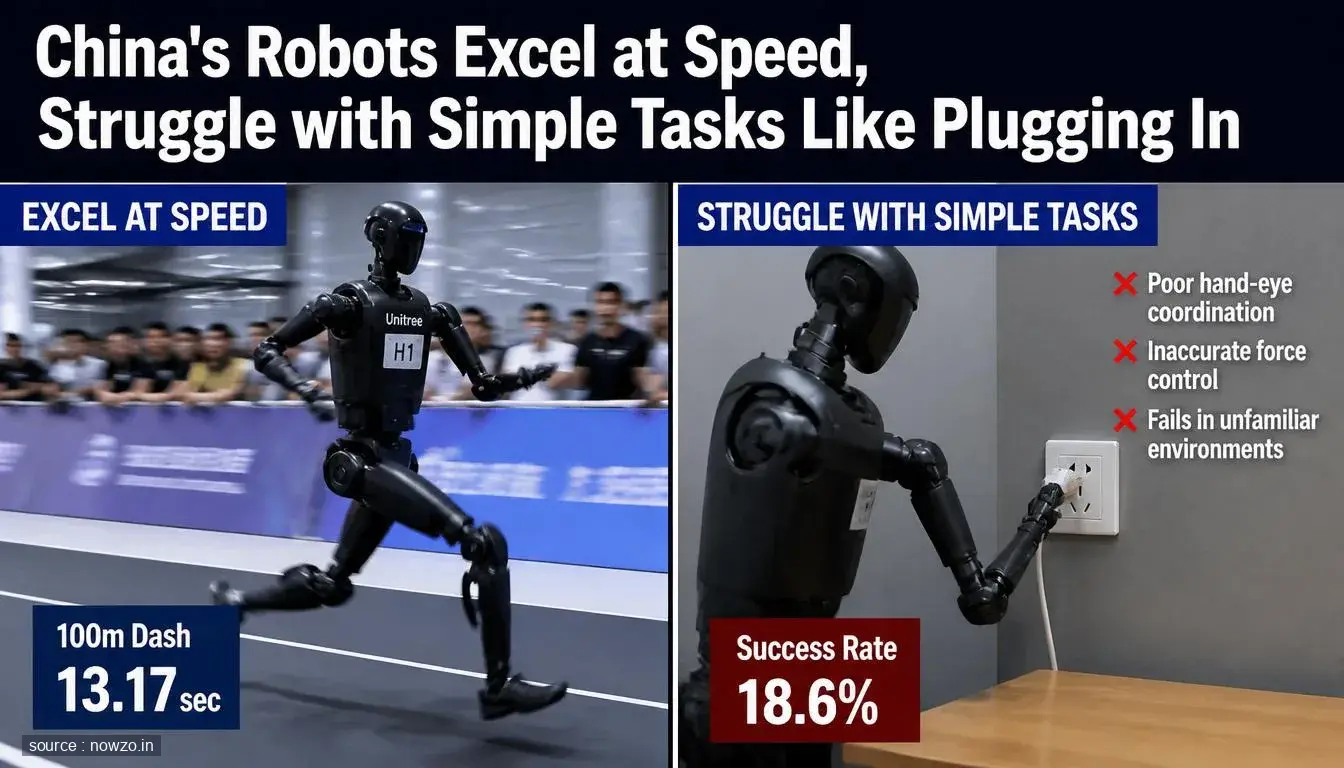 China Robots: Fast but Struggle with Basic Tasks — Technology news
