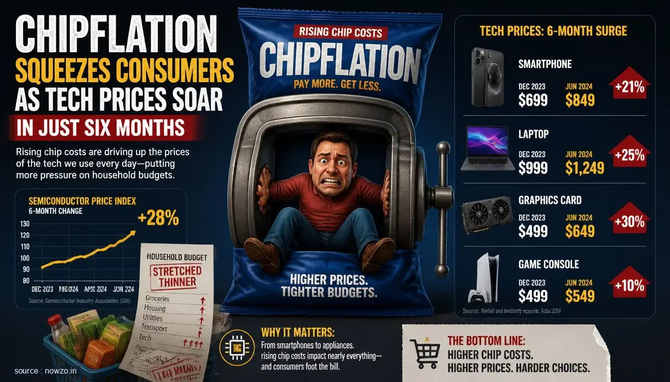 Chipflation: Electronics Prices Surge in 6 Months — Technology news