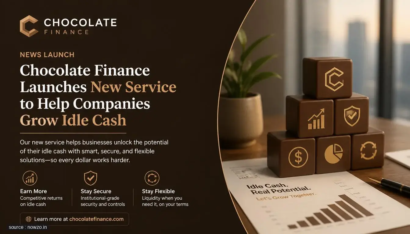 Chocolate Finance Business Idle Cash Service Launch