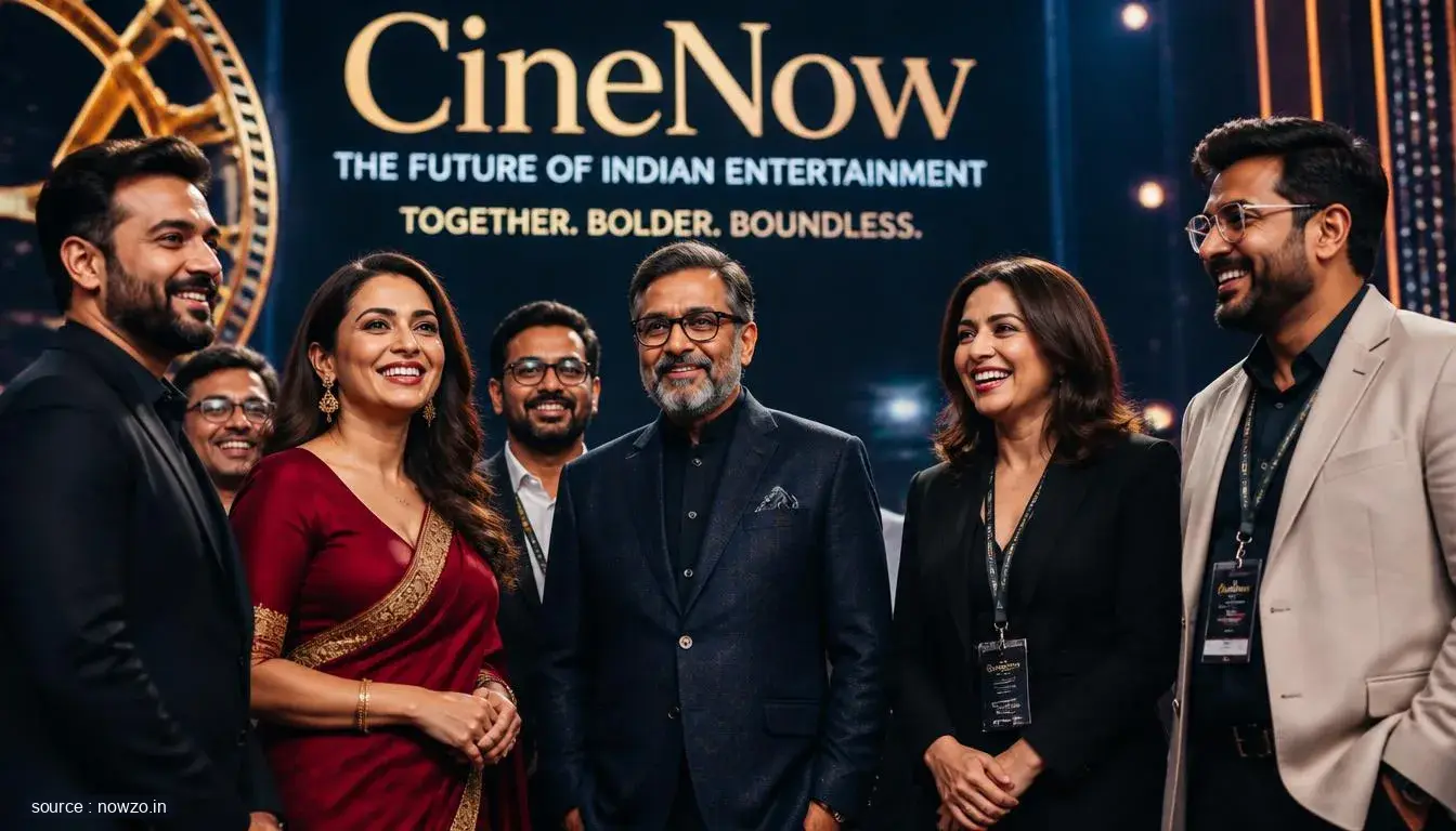 CineNow Unites Leaders to Back Indian Entertainment