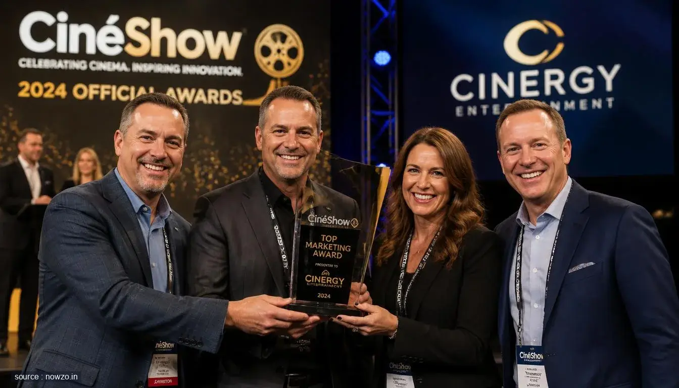 Cinergy Entertainment Wins Exhibitor Marketing Award